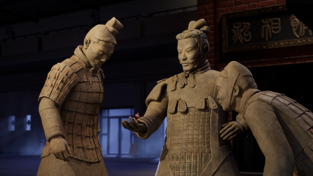 「兵馬俑奇妙夜」西安大唐不夜城站盛大開幕！